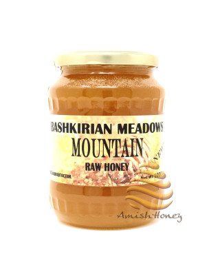 Bashkirian Meadows Mountain Raw Honey 2lb
