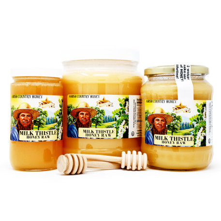 Milk Thistle Honey Raw