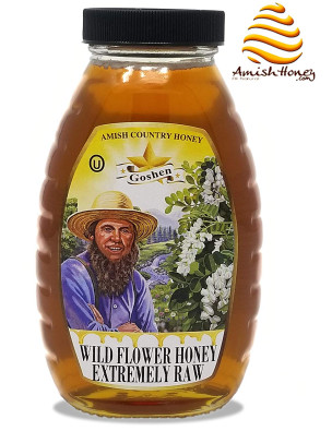 Wildflower Honey Extremely Raw 1 LB
