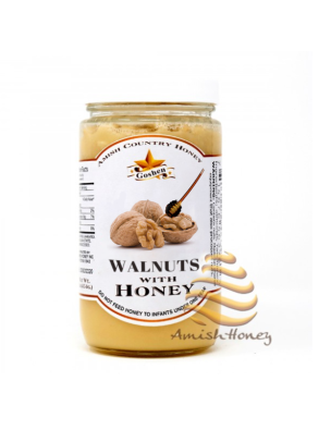 Walnuts with Honey 1 LB