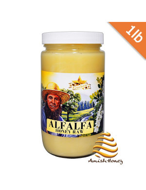 Alfalfa Honey Raw 1 lb