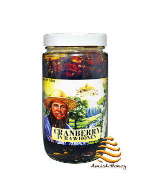 Cranberry in Raw Honey 1lb